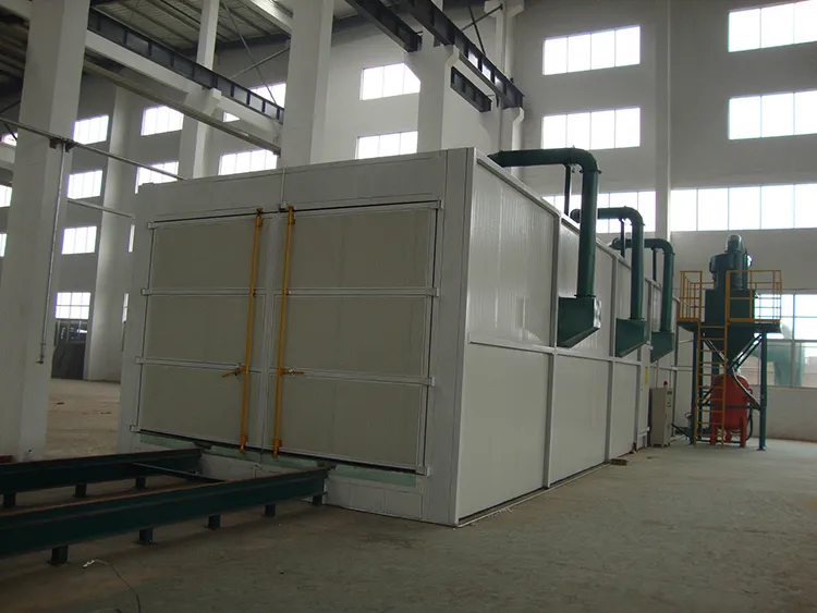 Real Sand Blasting Room