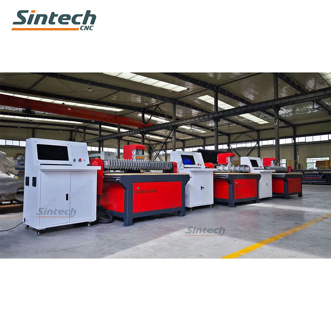 Shaped Glass Multi-Heads CNC Glass Mirror Cutting Machine