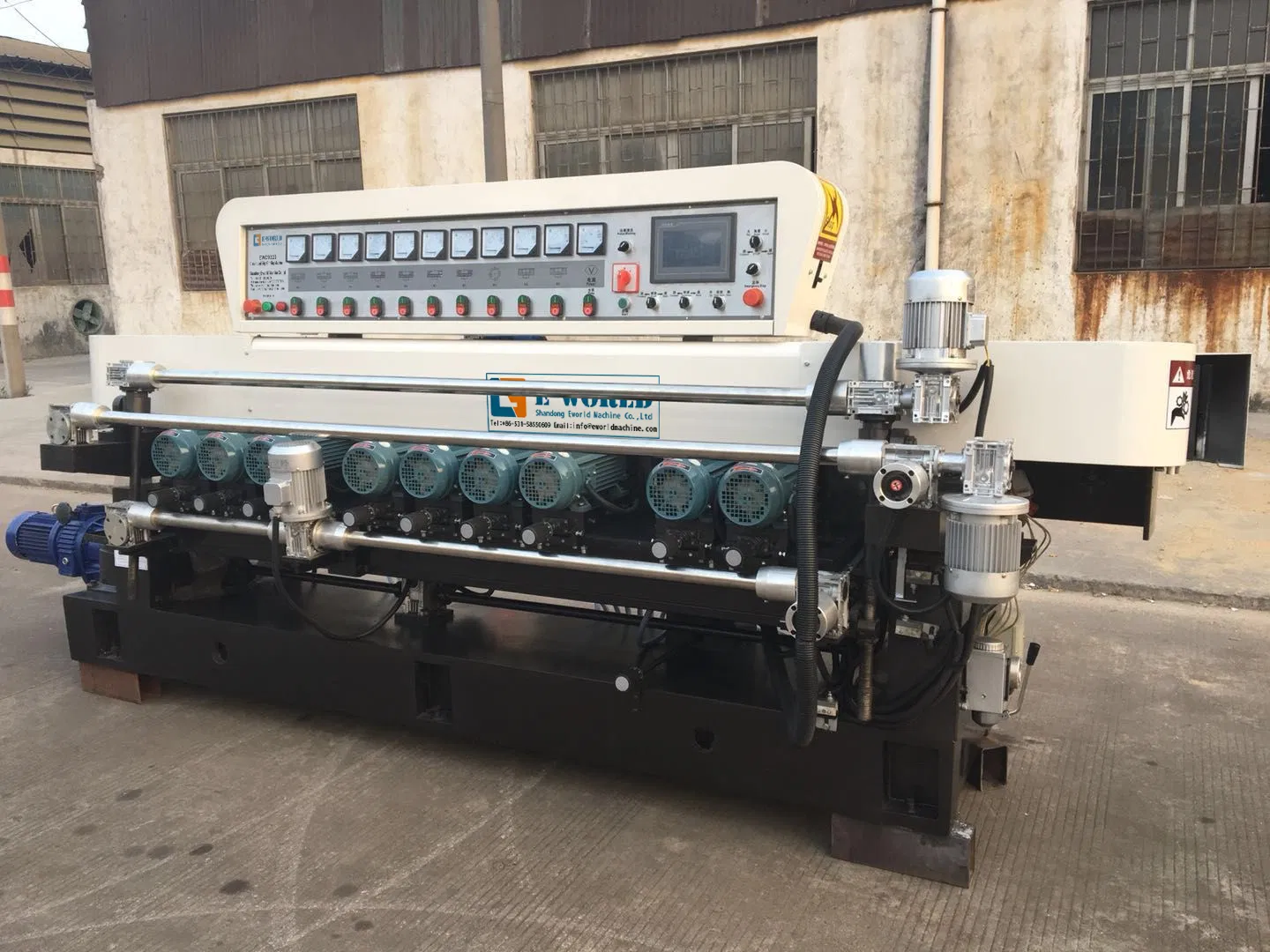 Factory Dedicated E-Ld361 10 Motors Glass Bevelling Machine