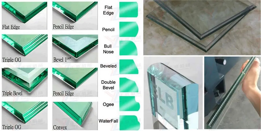 High Precision Quality Grinding Automatic Round Beveling Straight Various Edges Deep Processing Glass Edging Polishing Machine