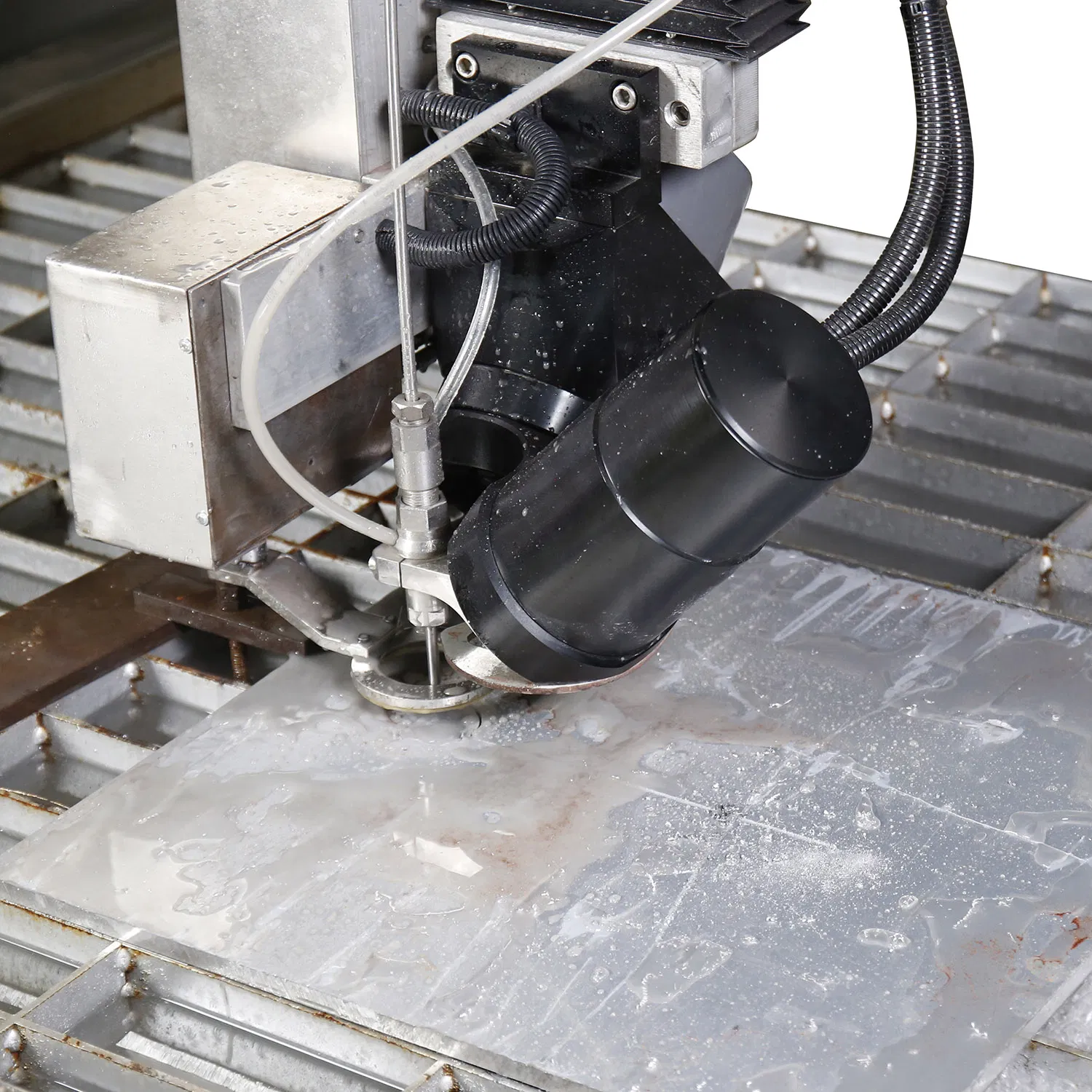 CNC Waterjet Cutting Machine 5 Axis High Pressure 6000 Bar for Metal Marble Water Jet Cutter Machine