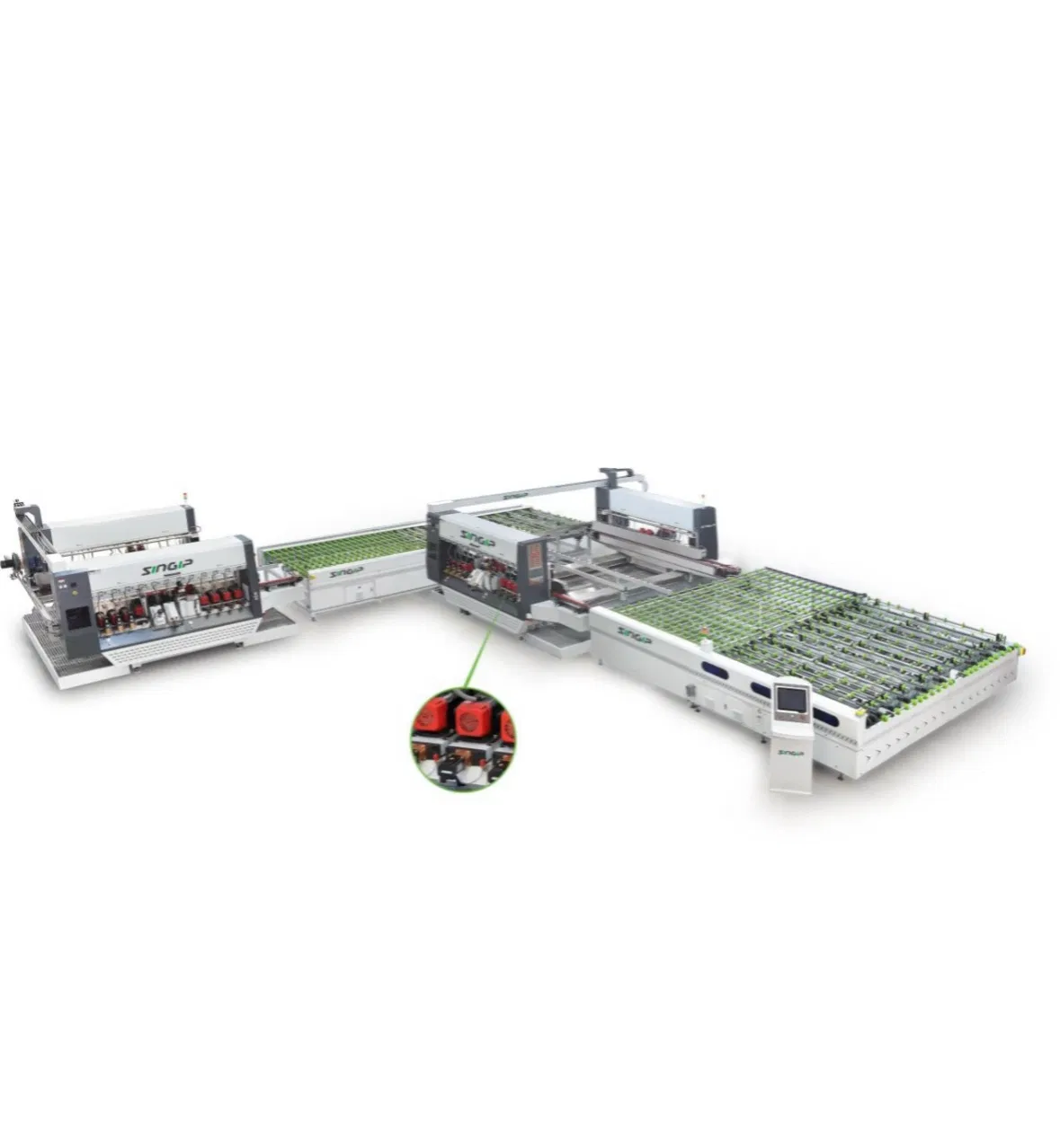 Smart Double Edging Glass Production Line with Enhanced IoT Connectivity for Maximum Control