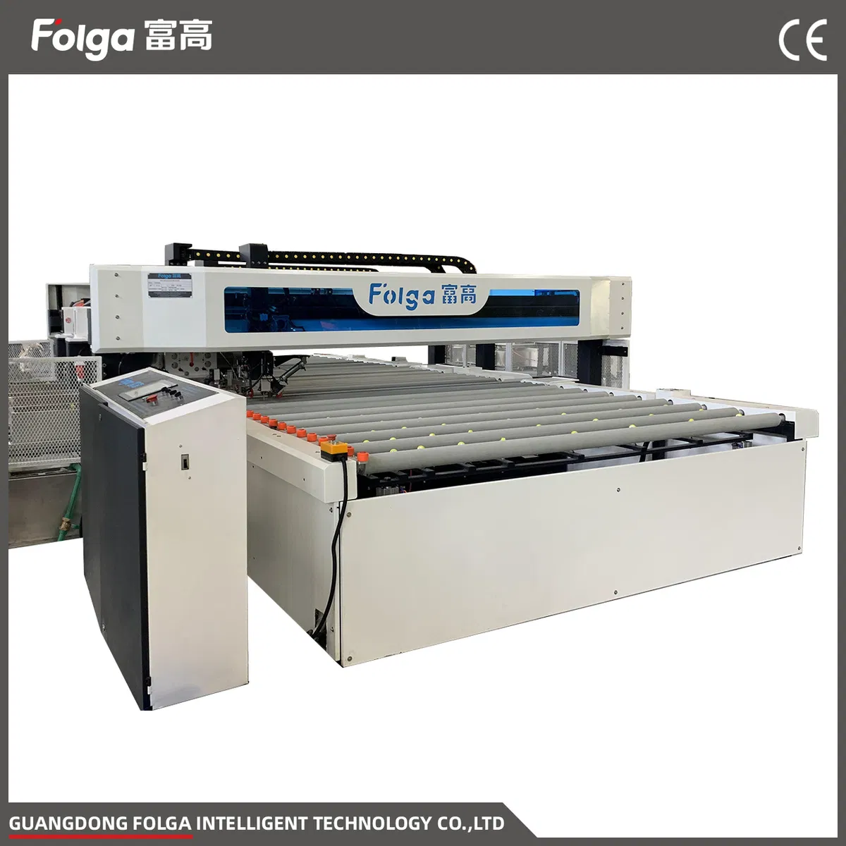 Premium Flat Glass Four Side Edging Machine Customized Production Line