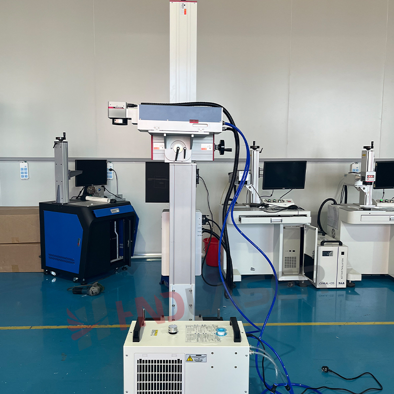 5W/10W/15W/20W UV Laser Portable Logo Marking Engraving Printing Coding Machine Price Mini CNC Barcode Date Laser Marker Engraver for Plastic Tags Glass Metal