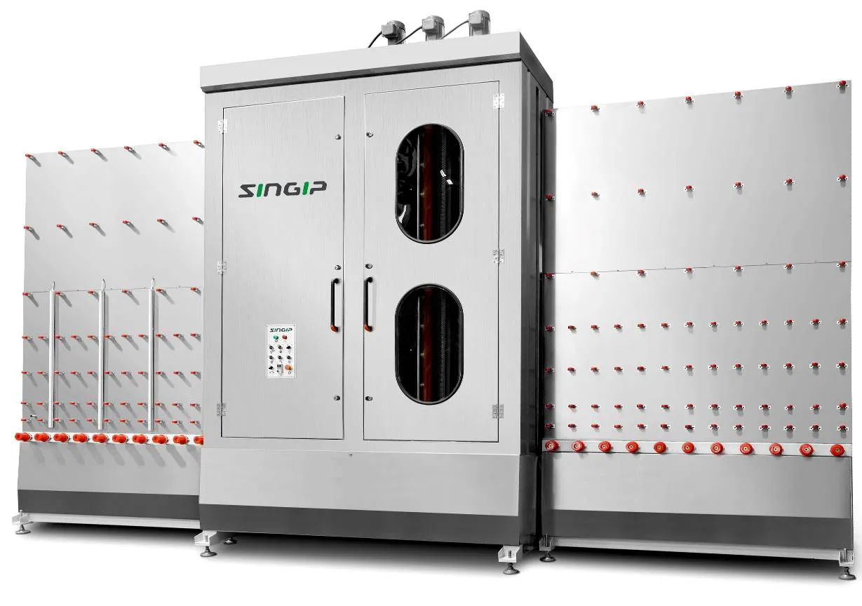 Slm2516 Automatic Efficient I Shape Glass Vertical Edging Production Line