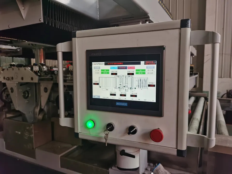 Efficient Flat Bottom Sharp Edges Straight Line Polish Glass Edging Machine