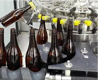 Automatic Recycle Baby Bottle Plastic Beer Wine Whisky Glass Bottle Washing Machine