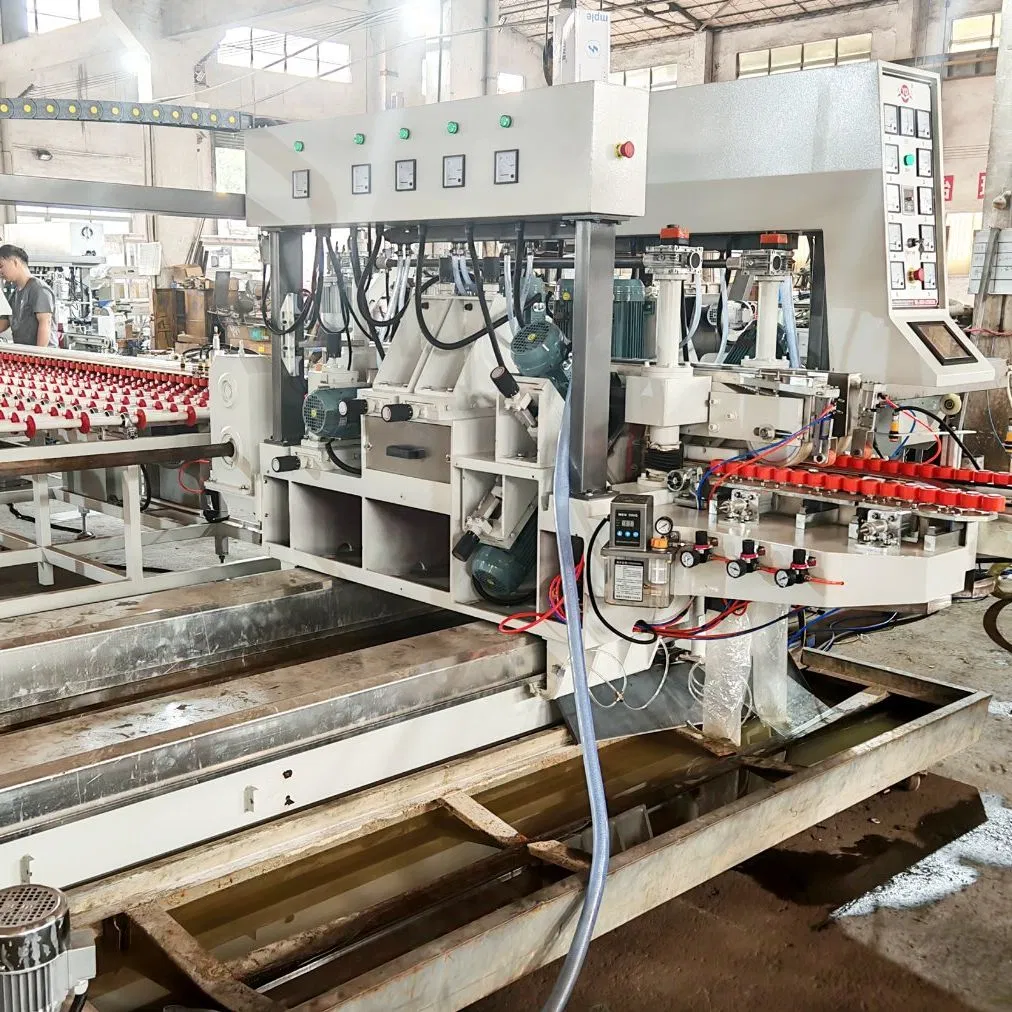 Horizontal Low-E Glass Double Edging Machine with Film Removing Function