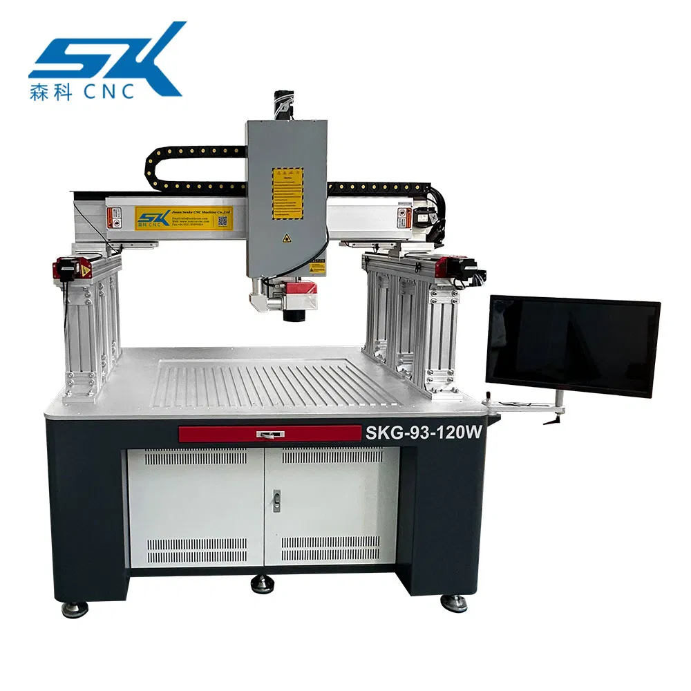 Automatic Positioning Precision CNC Fiber Laser Square Round Hole Glass Cutter Drilling Cutting Machine
