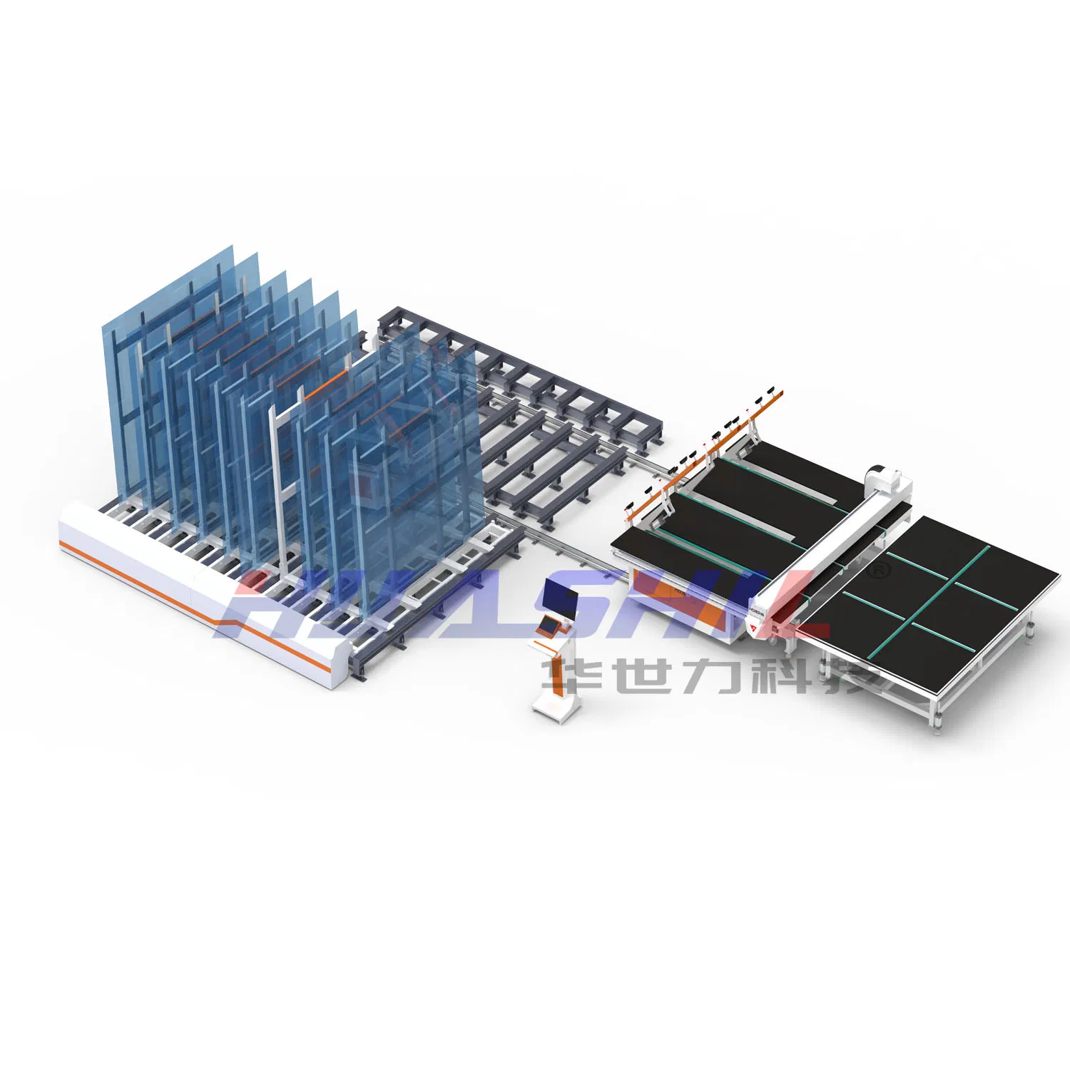 High Quality Glass Storage + Glass Loading and Cutting Machine with Good Factory Price