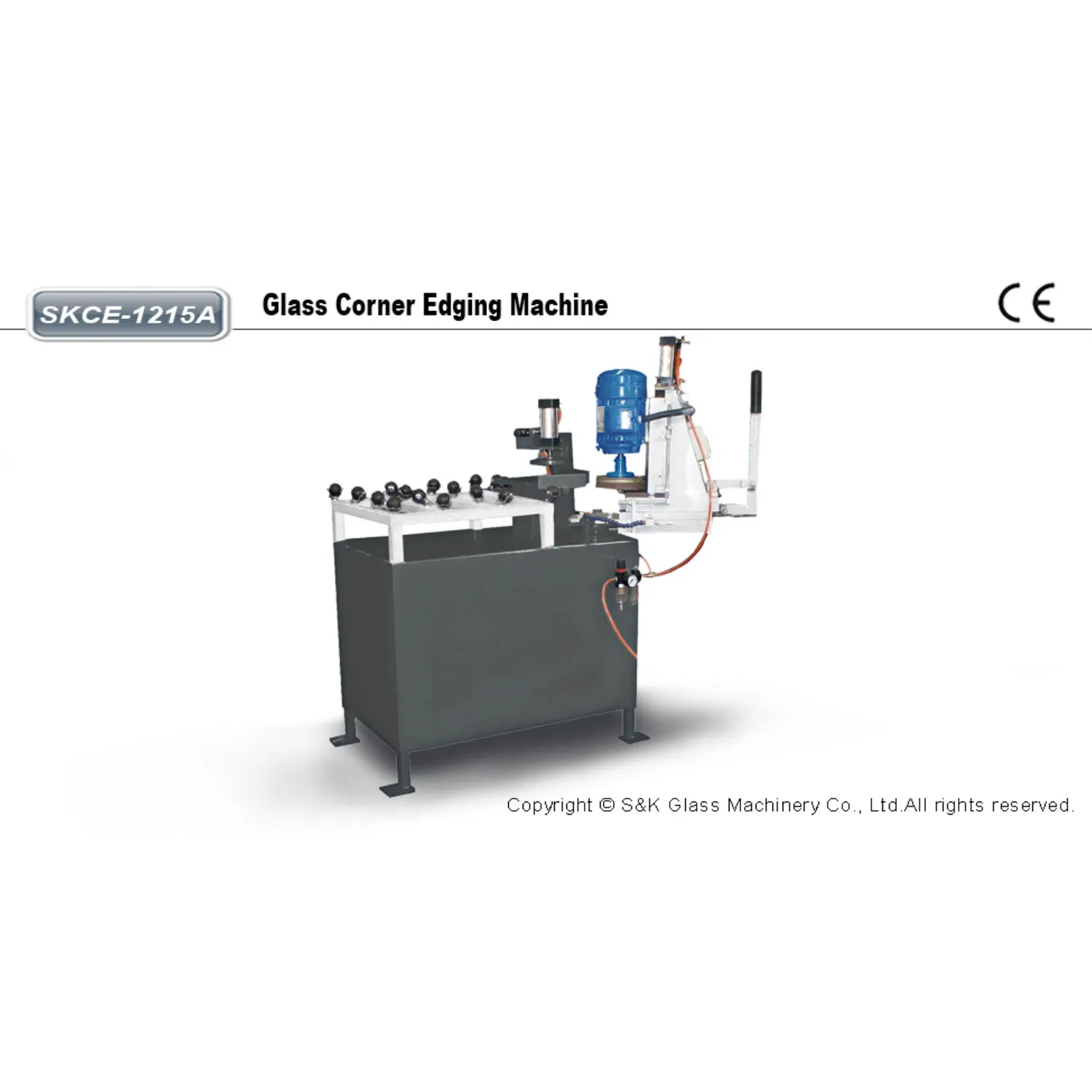 Sanken Premium Glass Corner Edging and Polishing Machine