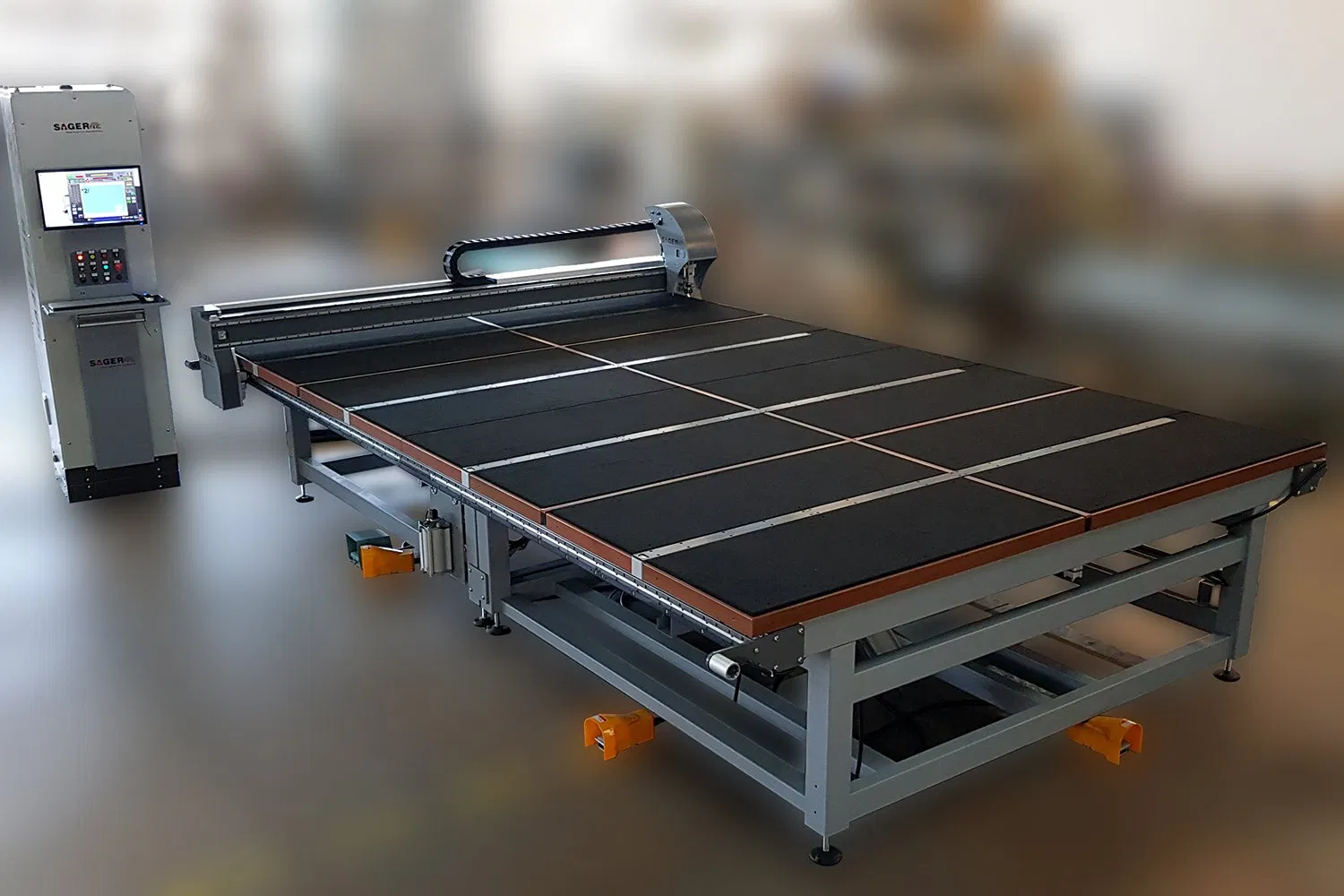 Automatic Laminated Glass Cutting Line EVA Laminated Glass Cutting Machine