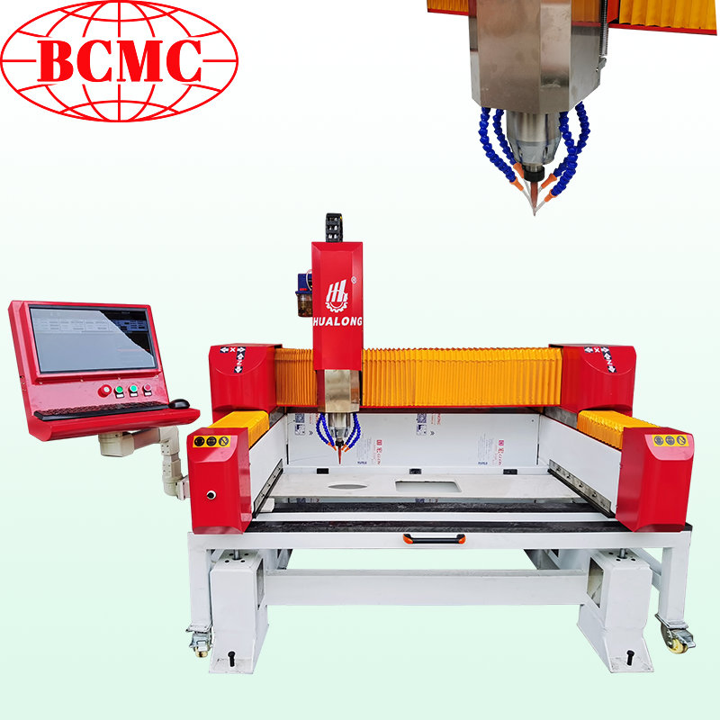 2026 Bcmc Bcsk-1308 Series CNC Small Water Jet Sink Hole Stone Cutting and Polishing Machine