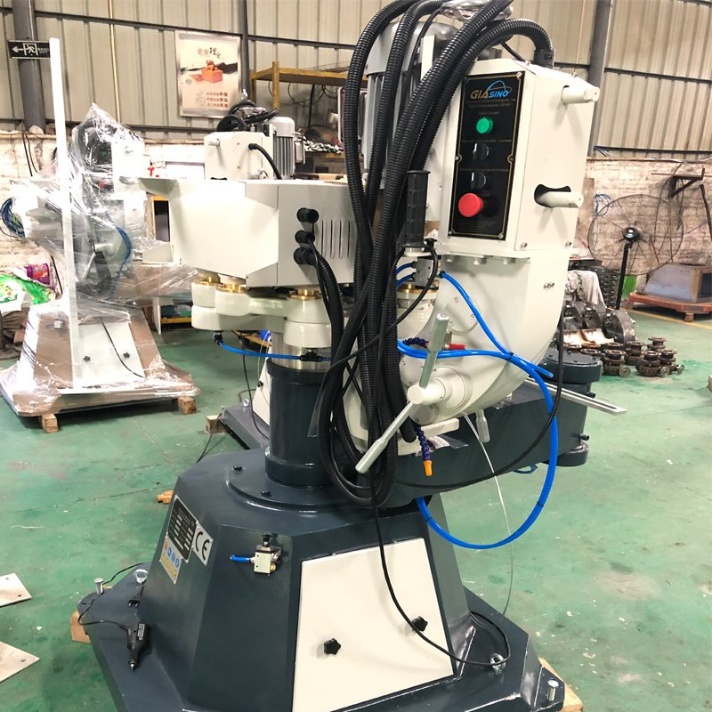 Portable Toughened Round Glass Edge Cutting Polishing Machine Mirror Straight Line Edging Beveling Processing Machine