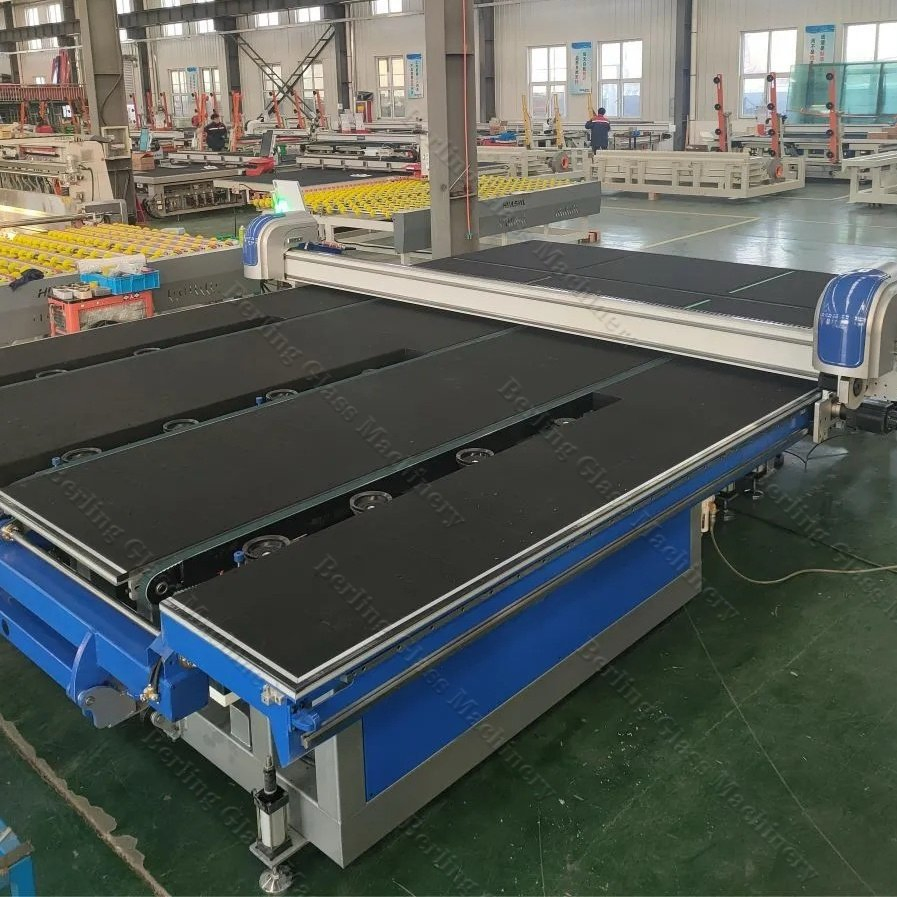 CNC Glass Cutting Machine with Automatic Loading Breaking Table Laser Printer Low-E Deletion Glass Cutting Machine Line