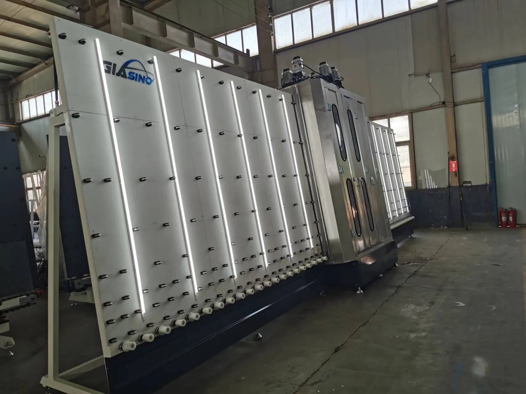 2000mm, 2500mm Vertical Glass Washing Drying Machine Vertical Glass Washing Machine