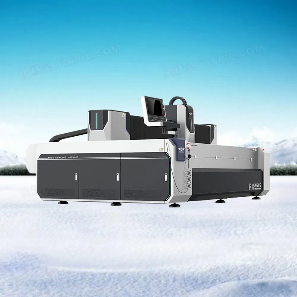 High Reliability CNC Corner Sheet Glass Drilling Milling Edging Chamfering Beveling Machine