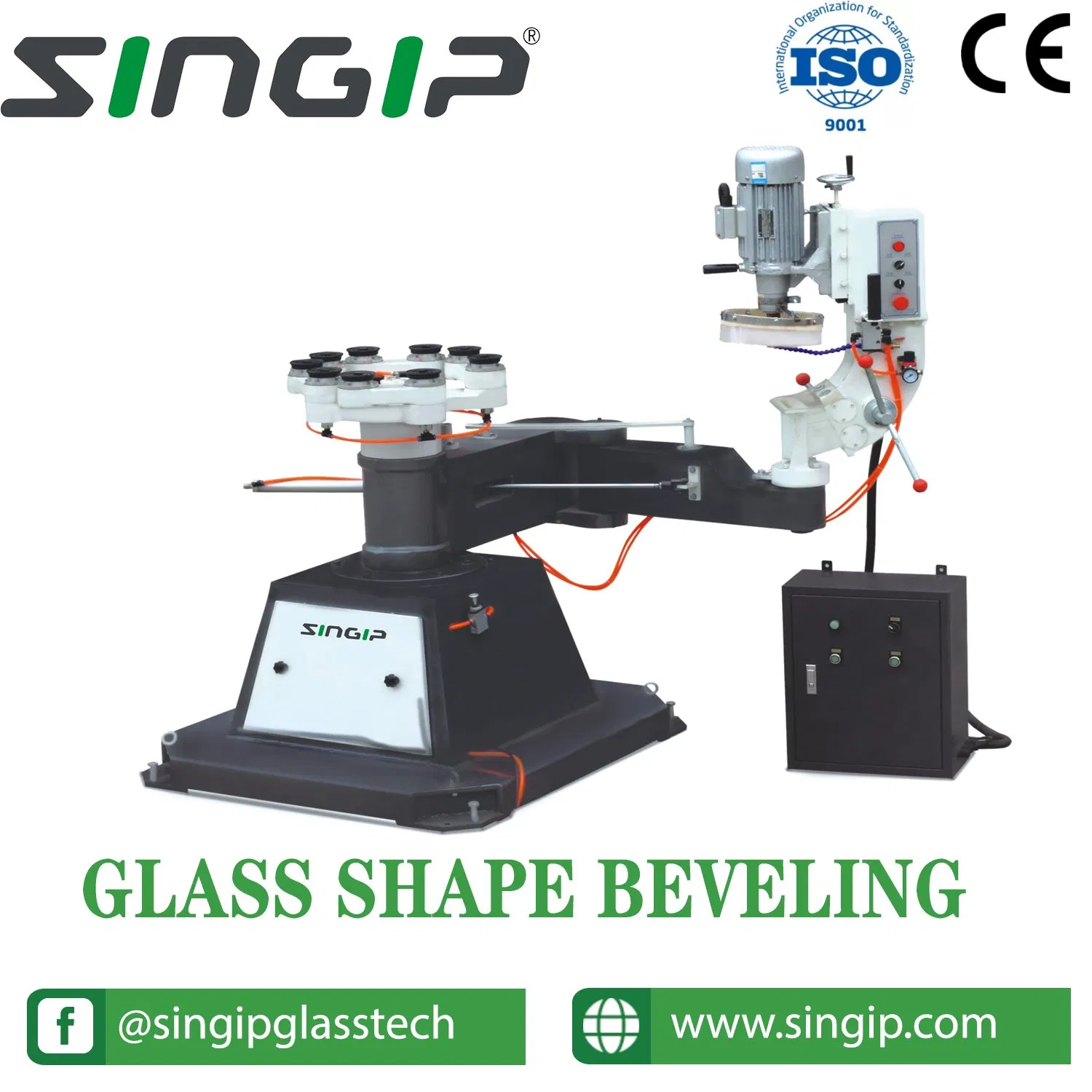Shape Glass Bevelling Machine Glass Irregular Shape Glass Polishing Bevelling Machine