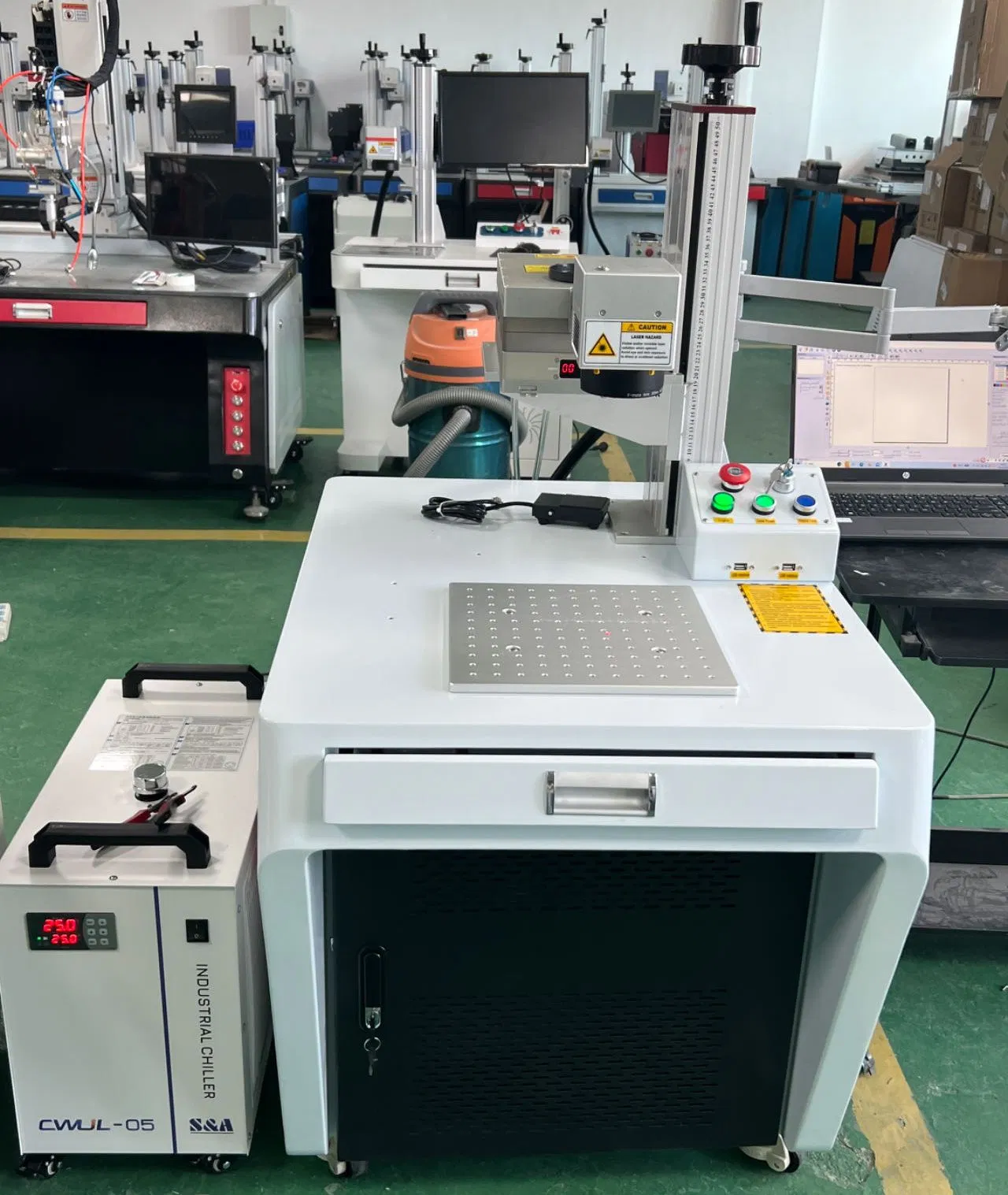 CE Certificate Class One Metal Plastic Glass Cup Perfume Bottle Diamond Small Cooler 3W 5W UV Laser Marking Engraving Machine UV Laser Marking Engraver