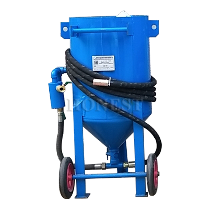 Mobile Sand Blaster / Sand Blasting Electric / Glass Sandblasting Machine