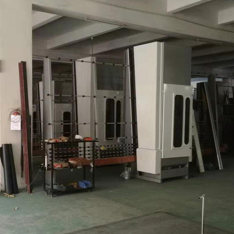 Decorate Glass Processing Vertical Flat Glass Frosting Sand Blasting Machine for Sale Glass Factory
