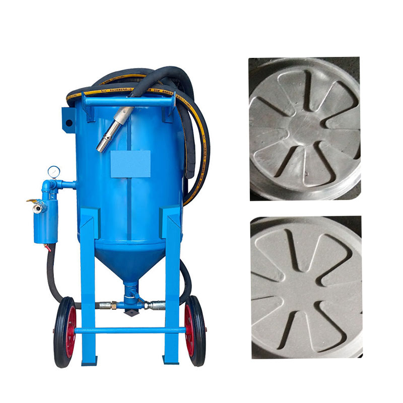 Bftf-1000 Portable Water and Glass Bead Wet Type Dustless Sand Blasting Machine