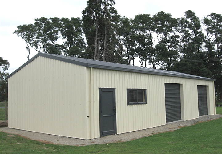 Prefabricated Light Steel Structure Farm Shed Barn Factory Construction Building Storage (KXD-42)