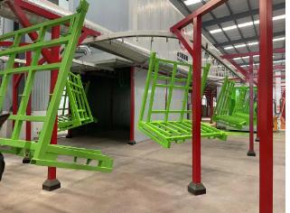 with Wheels Warehouse Racking Storage for Glass Packing and Storage