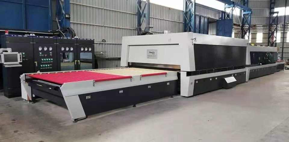 Flat and Bending Glass Tempering Furnace Making Machine Glass Edging Toughening Temped Glass Making Furnace Machine CNC Milling Engraving Machines Water Jetref