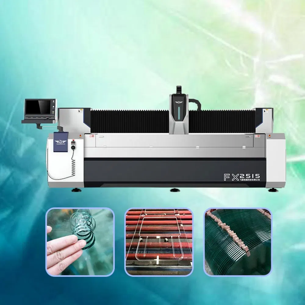 CNC Glass Edging Drilling Milling Polishing Processing Glass Working Center