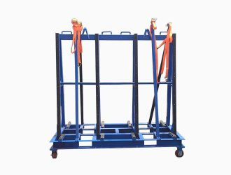 with Wheels Warehouse Racking Storage for Glass Packing and Storage