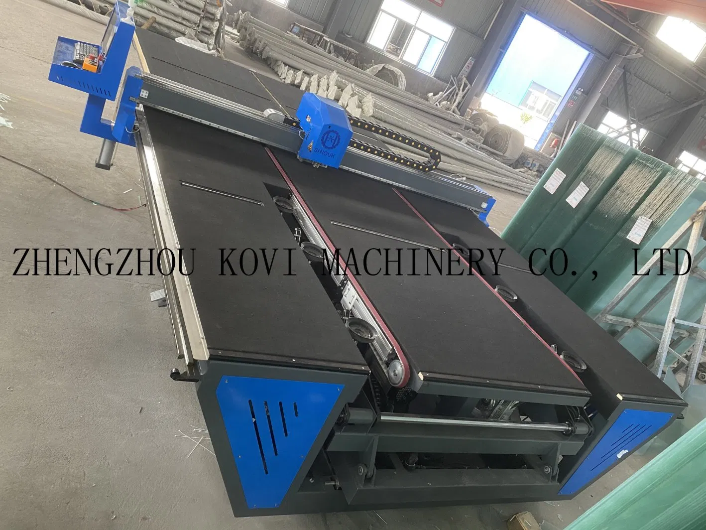 High Speed CNC Laminating Cutter Table Tempering Lamination Processing Equipment Laminated Glass Cutting Machine
