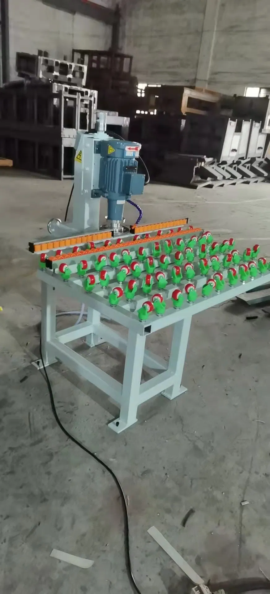 AGM Chinese Supplier Glass Edging Machine with Wheel Belt Edge Grinding Machine