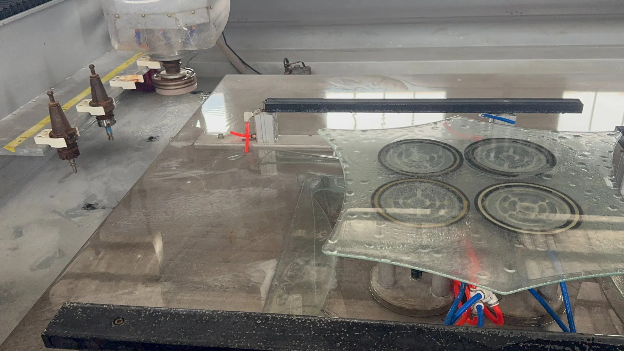 High-Performance CE ISO CNC Glass Drilling and Milling System