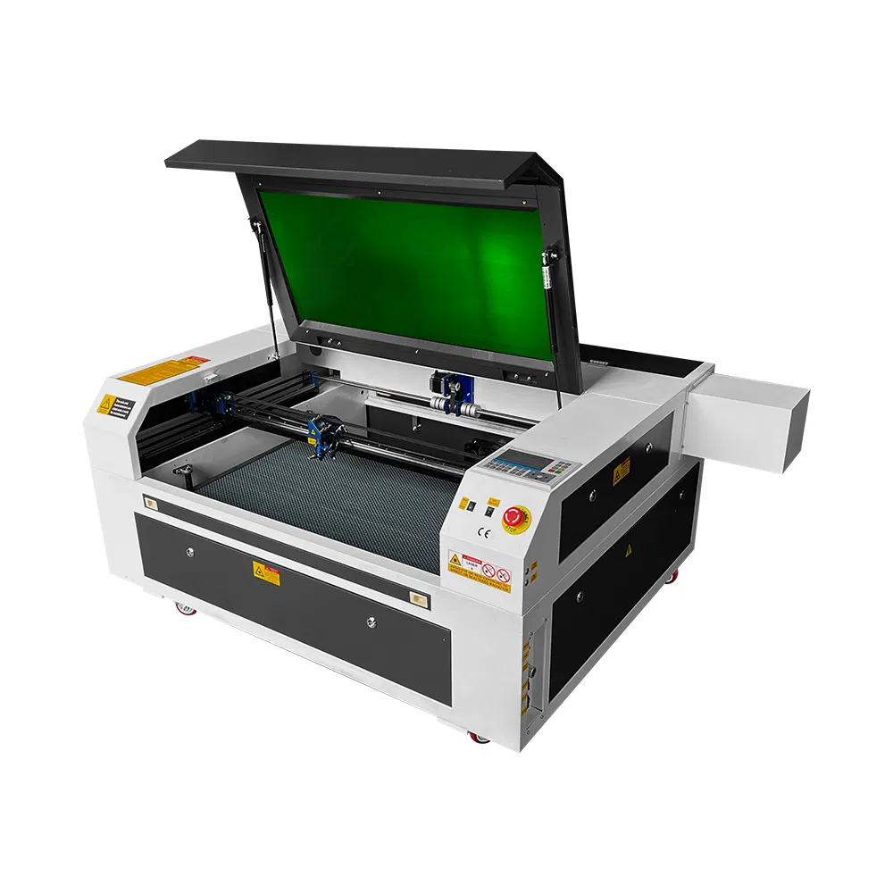 9060 1080 CO2 CNC Laser Cutting Engraving Machine 100W 130W 150W Industrial for Wood Acrylic Rubber Leather Glass Fabric Ruida Lightburn Reci Leadshine Best