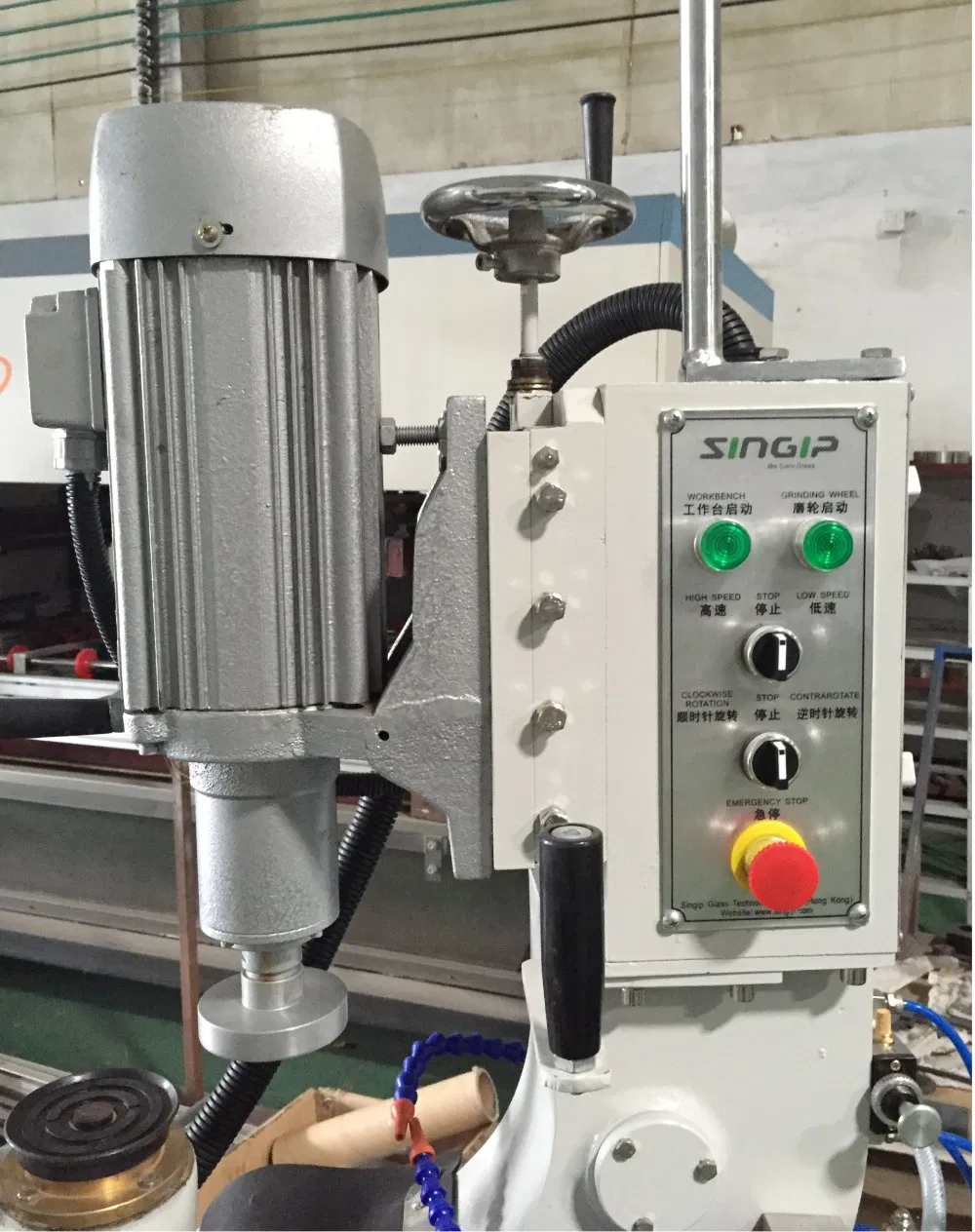 Shape Glass Bevelling Machine Glass Irregular Shape Glass Polishing Bevelling Machine