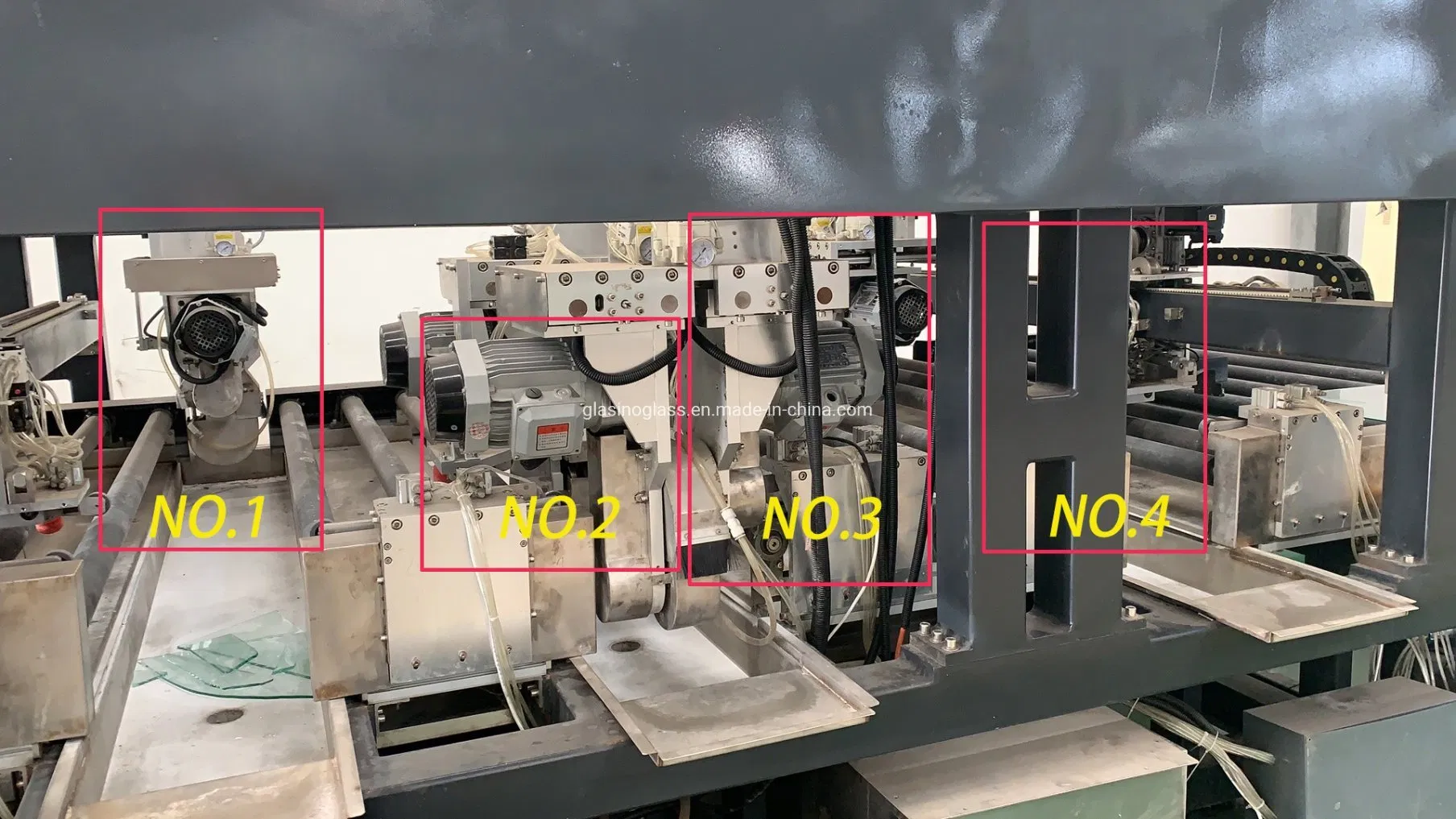 4 Side Glass Polishing Edging Machine Glass Seaming Machine for Sale