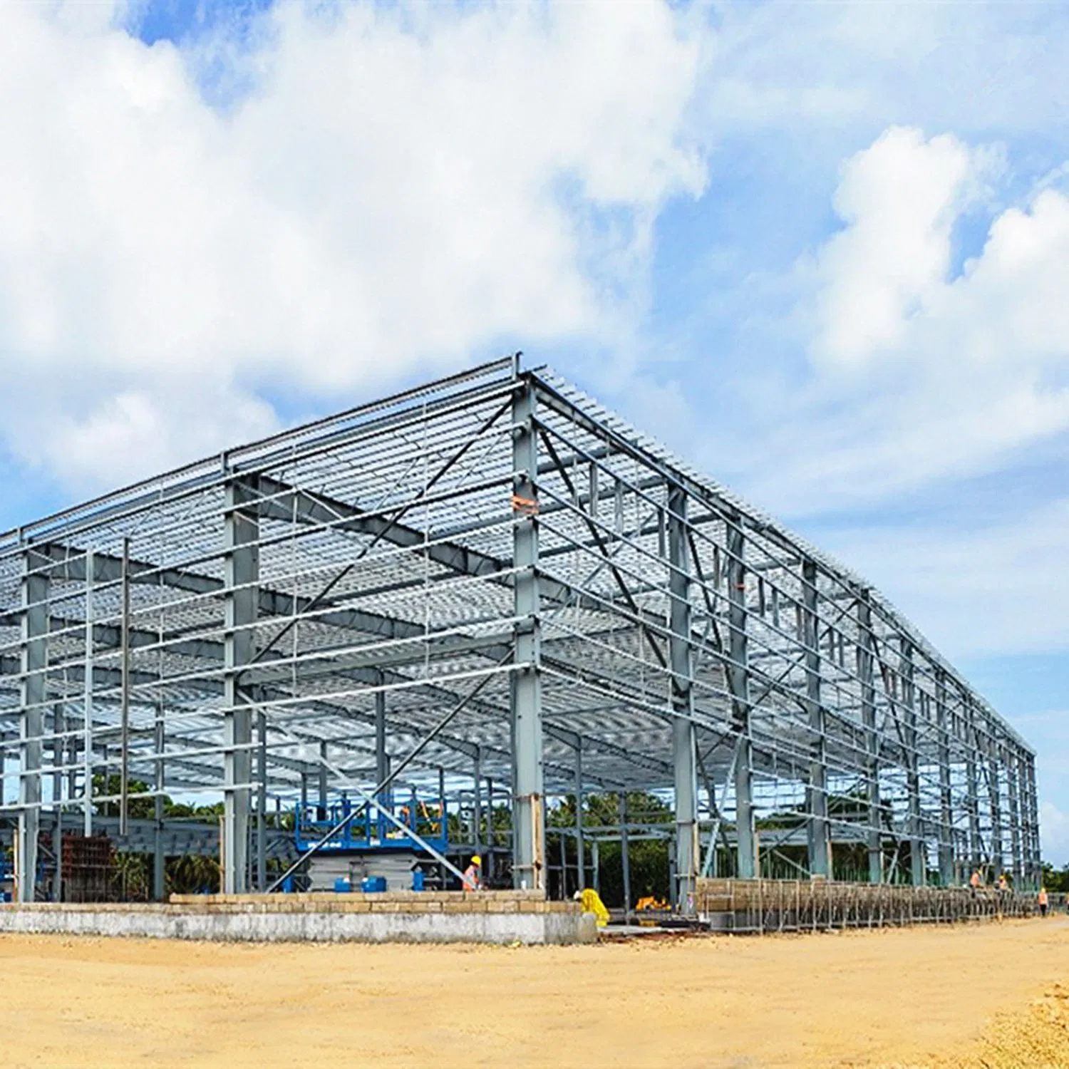 Prefabricated Light Weight Metal Frame Warehouse Steel Structure Storage From Chinese Supplier
