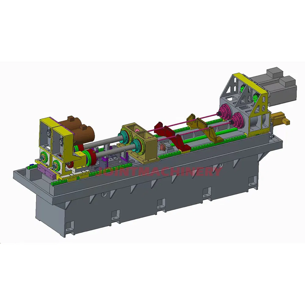 Knee Type Dual-Spindle CNC Gun Drilling Machine for Glass Bottle Mold Manufacturing