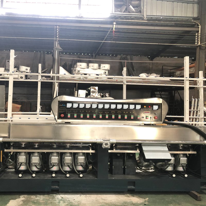 11 Motors Ball Bearing Glass Bevelling Machine Glass Edging Making Machine