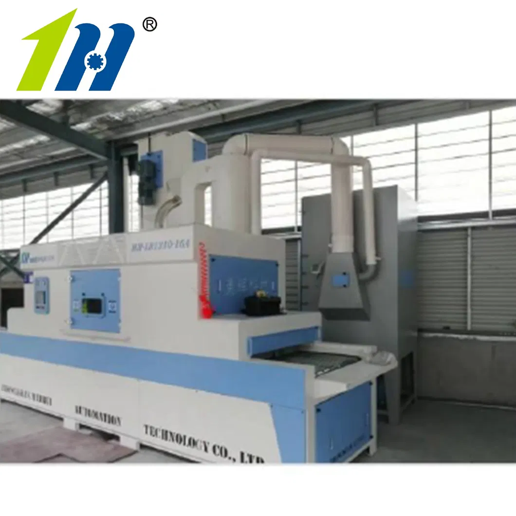 Meihui Cooking Utensils Pot Aluminum Plate Profiles Glass Hardware Use Pass-Through Sand Blasting Machine Automatic Sand Blast Machine