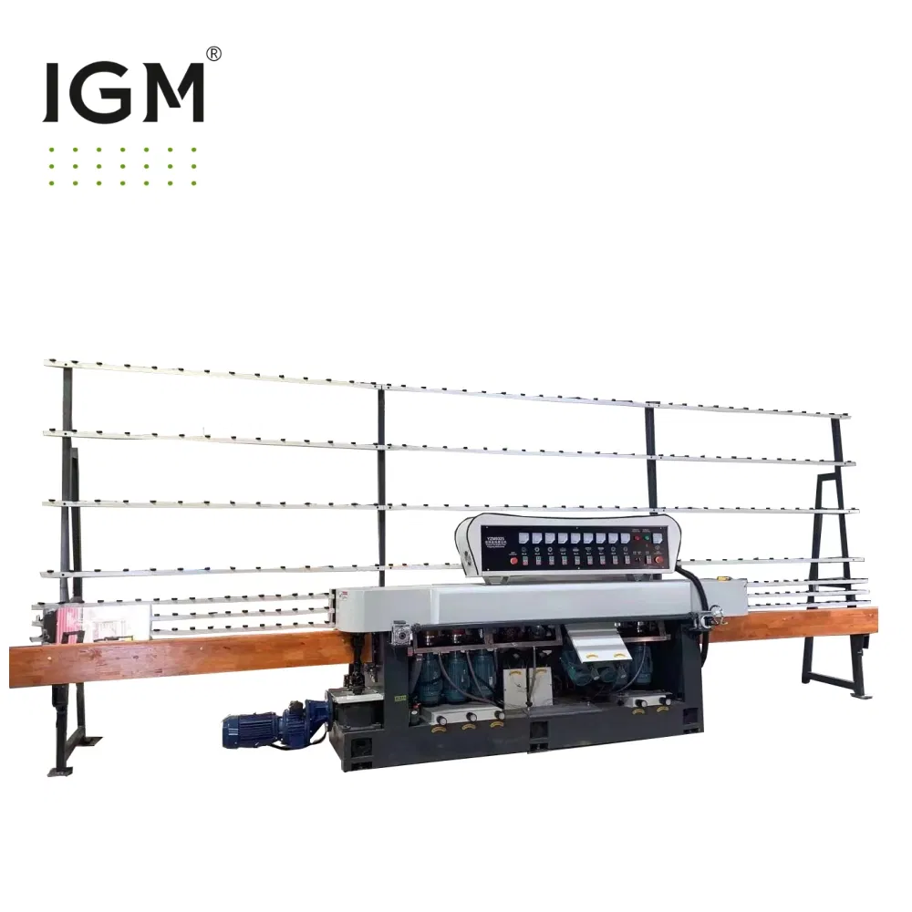 8 Motors Vertical Straight Edge Flat Glass Mirror Glass Glass Polishing Edging Machine