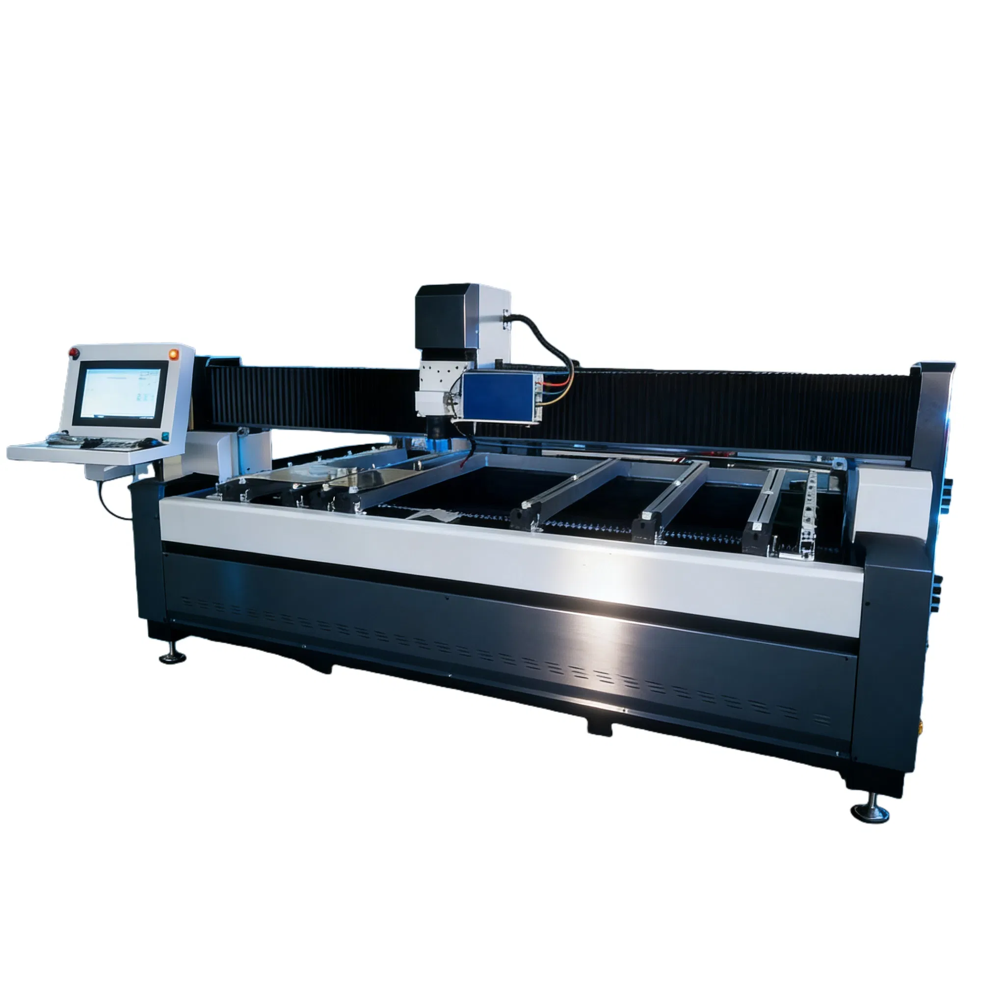 2500*1300mm 120W CNC Glass Frosting Sandblasting Laser Engraving Marking Drilling Machine