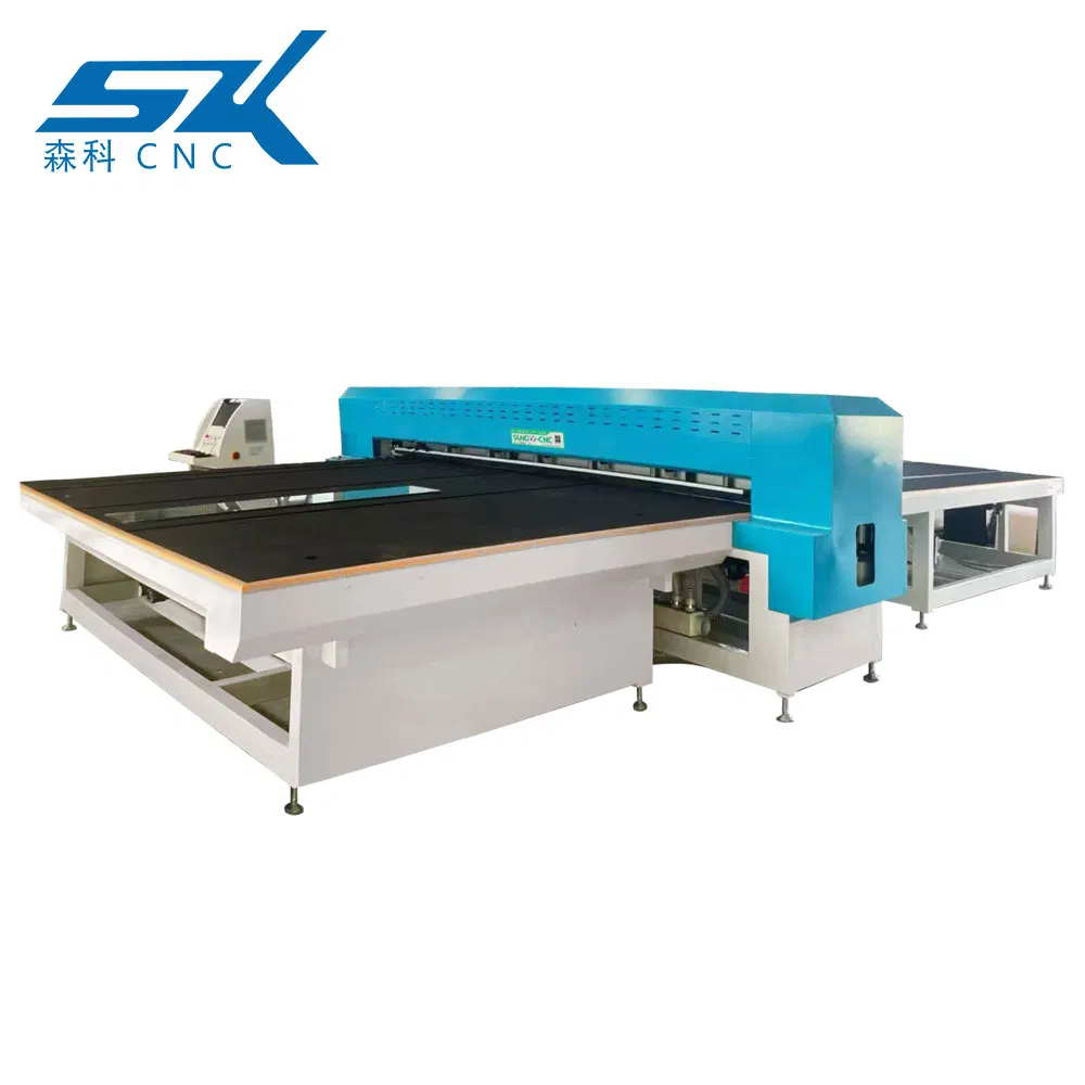 Automatic EVA Film Laminated Multi Layer Glass Tilting Breaking Cutting Loading Machine