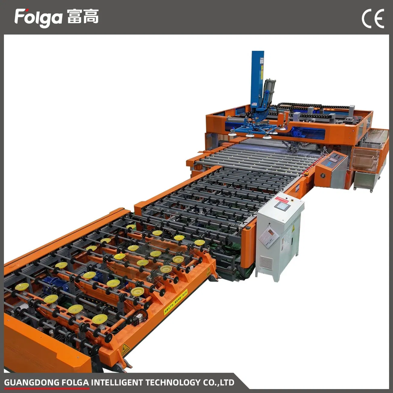 Hot Selling Flat Glass Four-Side Edging Machine Processing Line