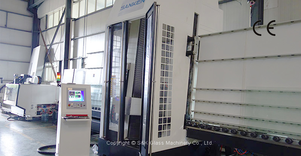 Advanced Sanken Vertical CNC Glass Processing Center for Toughened Glass