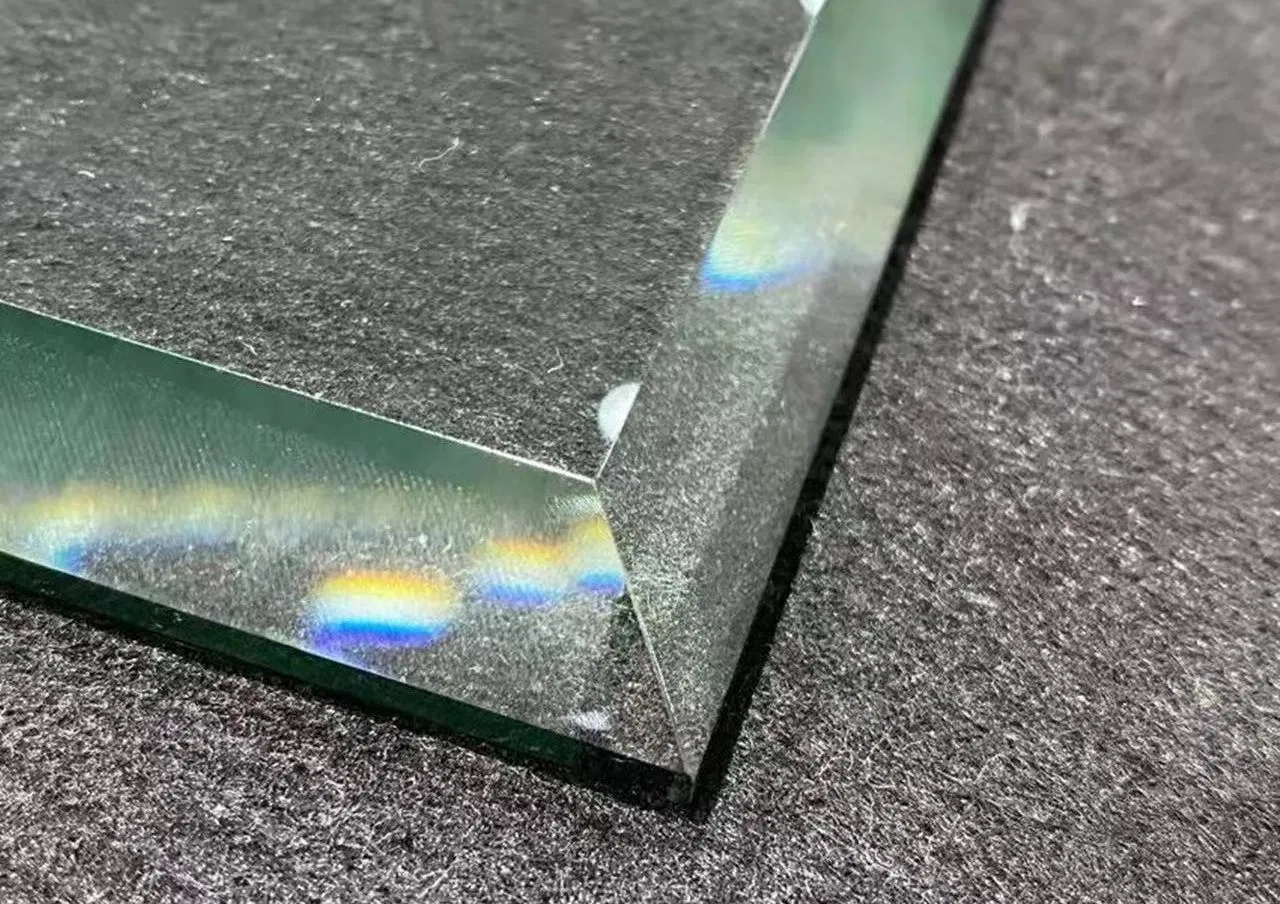 Advanced Sanken 45 Degree Glass Door Edging Machine for Faceting