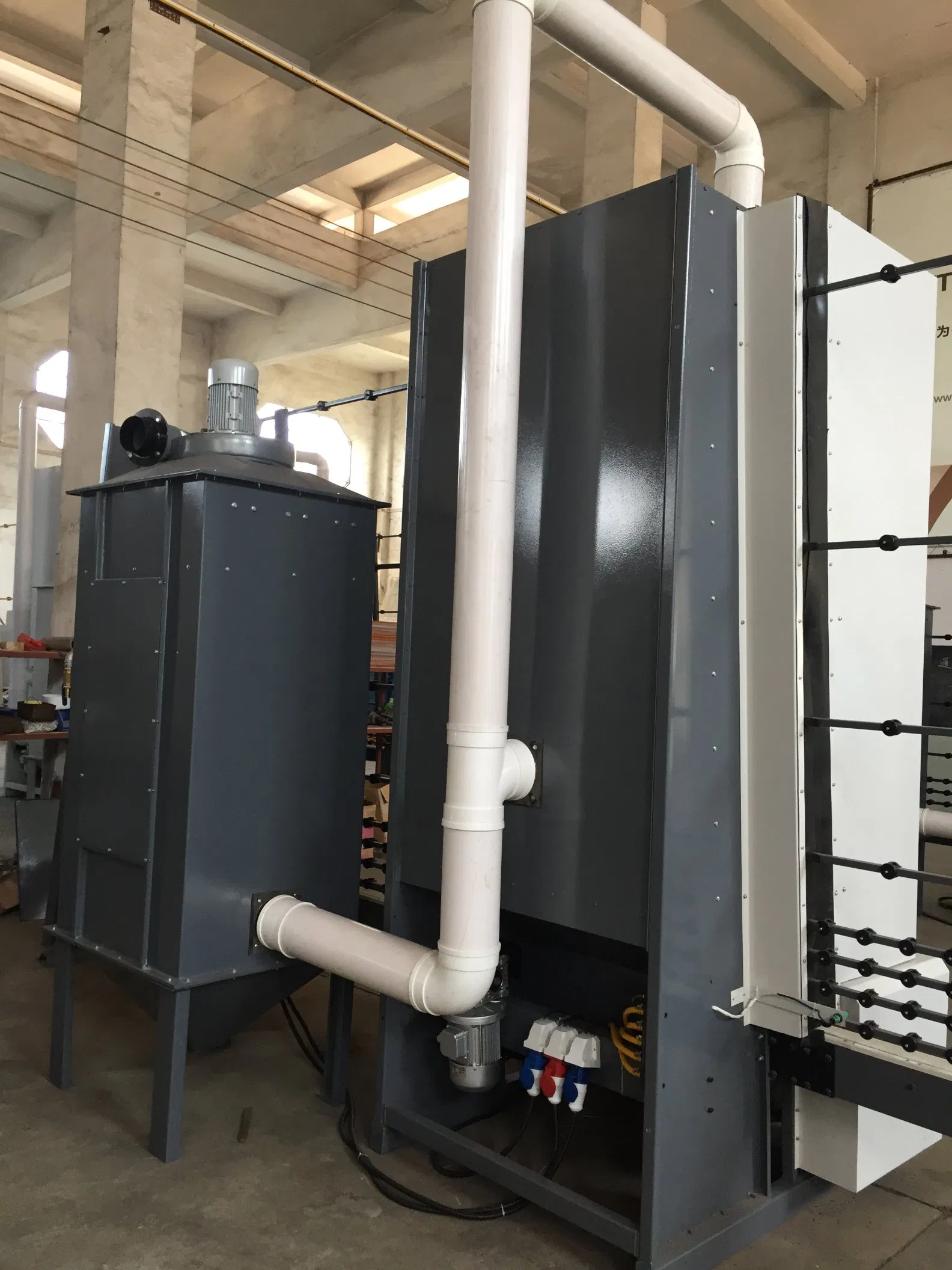 Vertical Type Glass Sand Blasting Machine in China