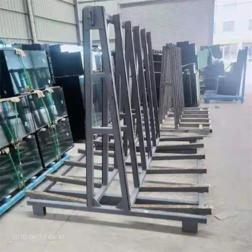 Glass Storage L-Shaped a-Shaped Turnover Rack Display Placement Glass Loading and Unloading Rack