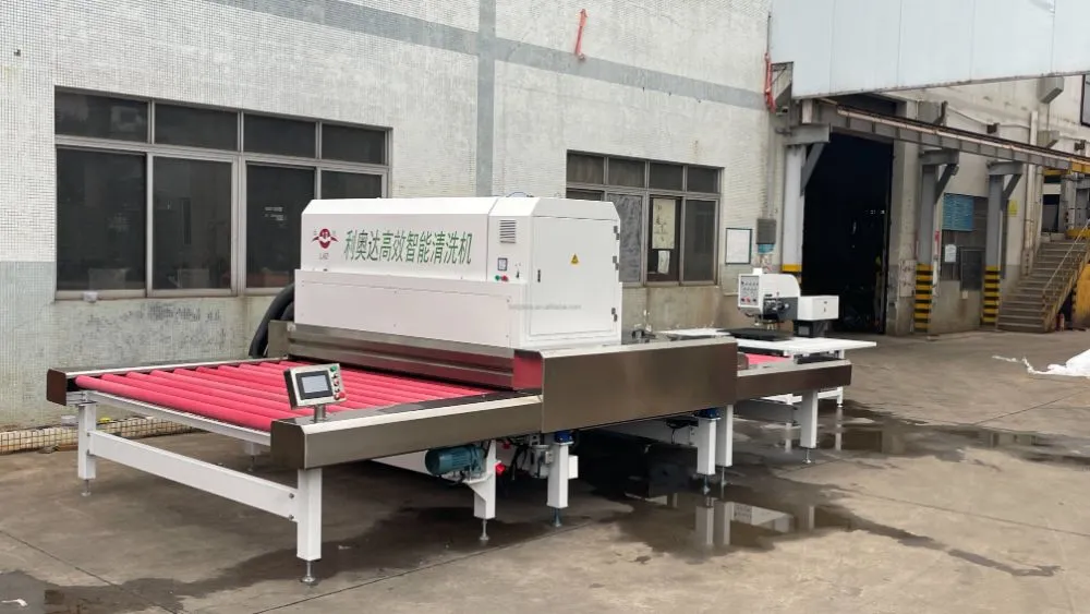 Horizontal Glass Washing and Dry Machine